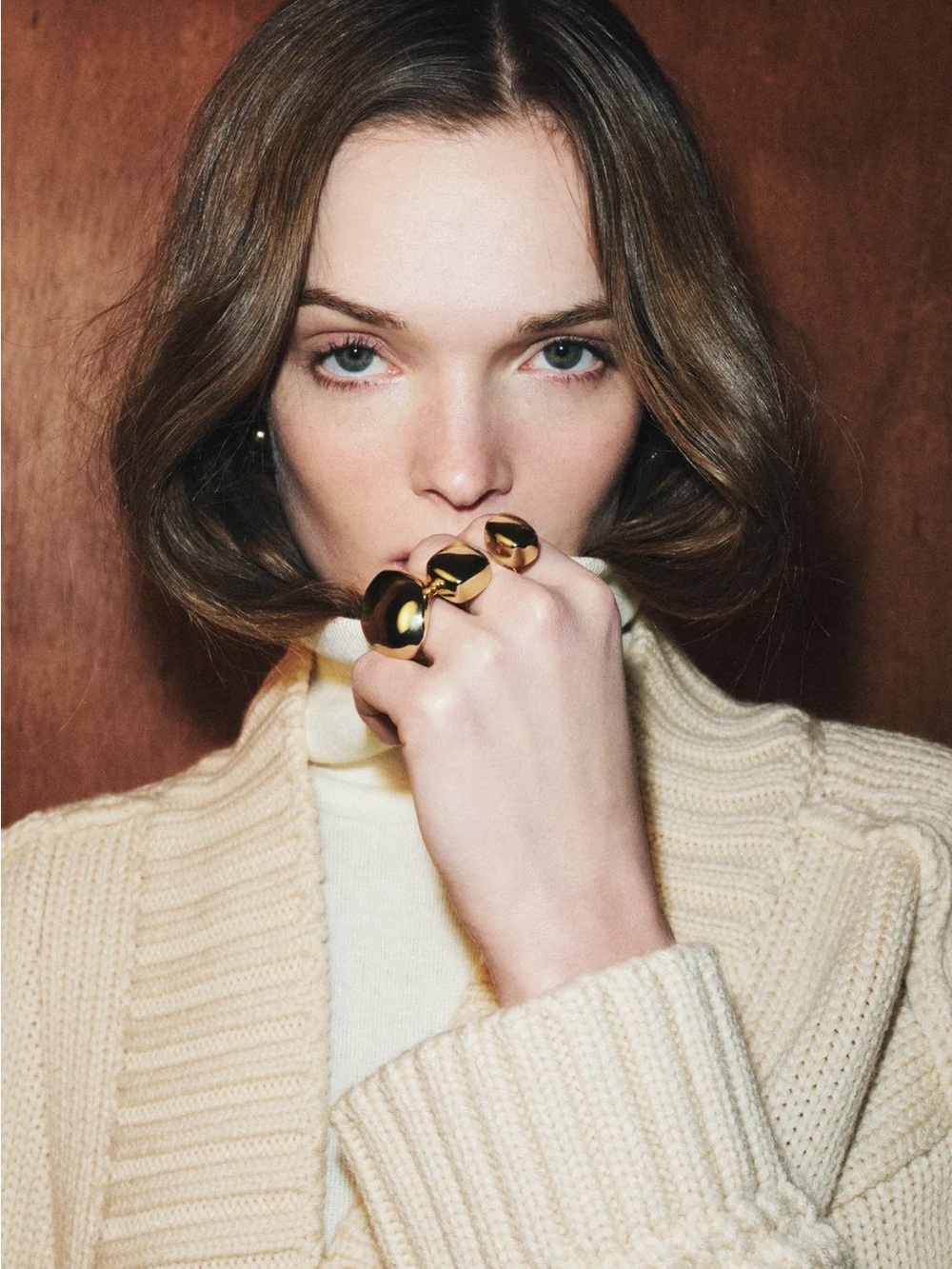 Zara 2-pack Geometric Shape Rings
